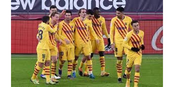 Barcelona Champions League-team uitgeschakeld